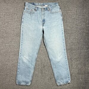 Vintage Levi's 512 Jeans 12 Reg M Straight Leg Light Wash Denim Jeans High Rise